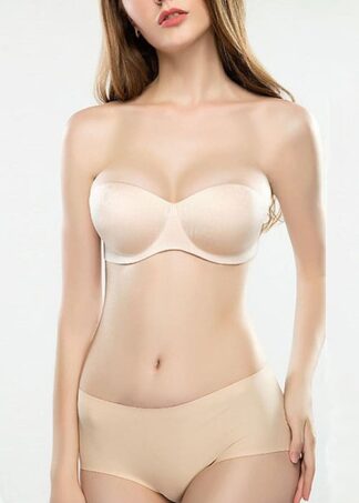 lovita multi way wired bra beige