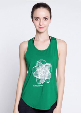 Namaste yoga Tanktop green fron