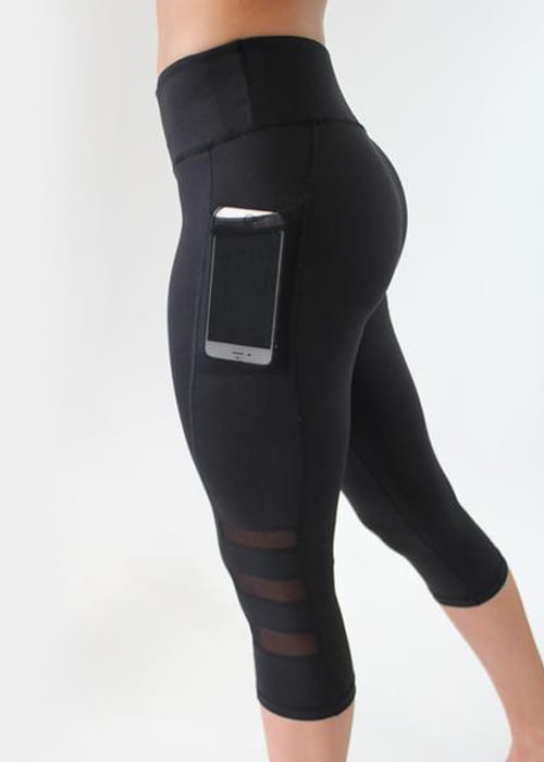 Triple Mesh Pocket Work Out Womens 