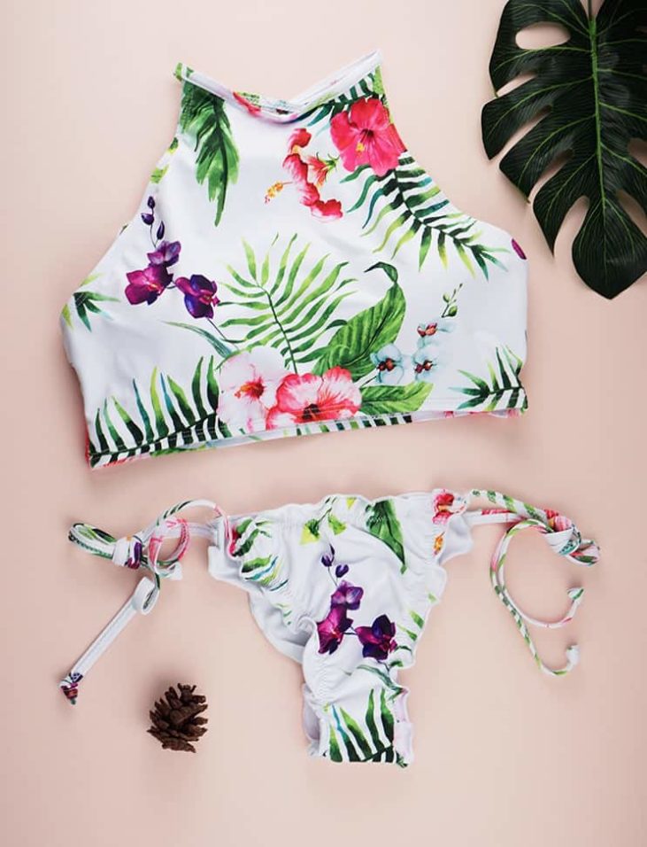 Hypegem Natalie Floral Tank Bikini Swimwear