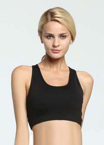 Backpocket sports bra